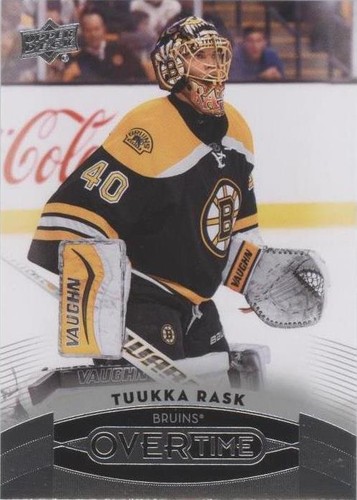 2015-16 Upper Deck GTS Overtime - Tuukka Rask #137