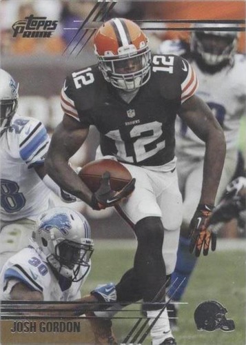 2014 Topps Prime Josh Gordon #90