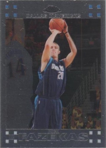 2007-08 Topps Chrome - Nick Fazekas #134