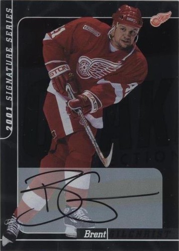 2000-01 In the Game Be A Player Signature Series - Brent Gilchrist #24
