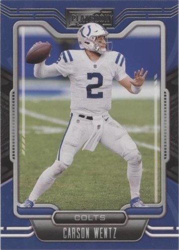2021 Panini Playbook Carson Wentz #39