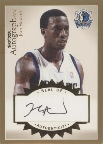2003-04 Skybox Autographics - Josh Howard #A-JH