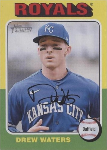 2024 Topps Heritage - Drew Waters #323