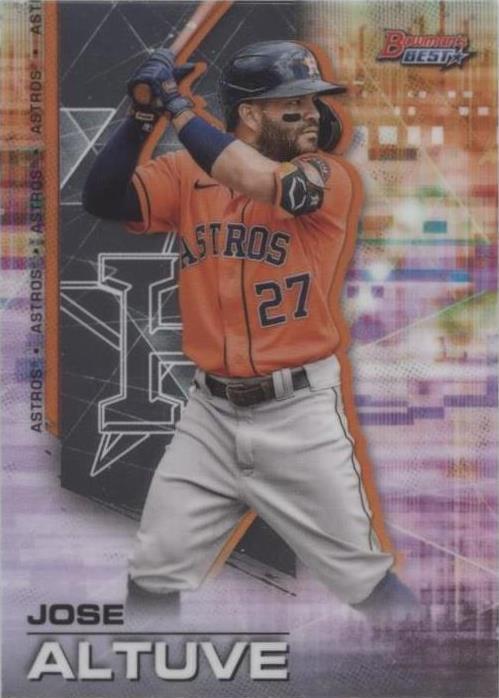 2021 Bowman's Best - Jose Altuve #18