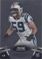 2012 Bowman Sterling Luke Kuechly #74