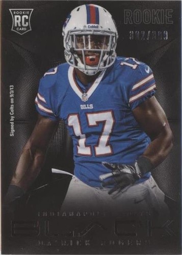 2013 Panini Black Da'Rick Rogers #127