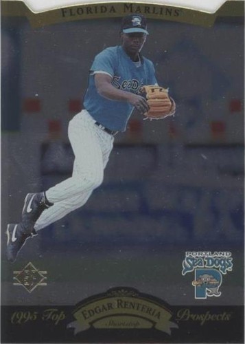1995 SP Top Prospects - Edgar Renteria #62