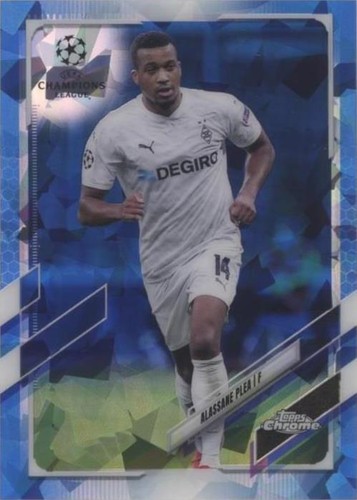 2020-21 Topps Chrome UCL Sapphire Edition Alassane Plea #69