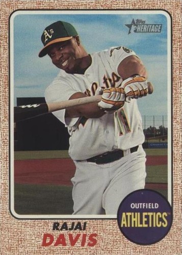 2017 Topps Heritage High Number - Rajai Davis #671