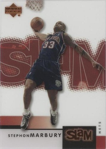 2000-01 Upper Deck Slam - Stephon Marbury #34