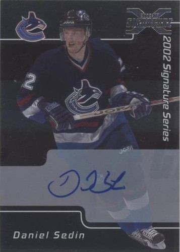 2002-03 In the Game Be A Player Signature Series - Daniel Sedin #051