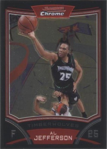 2008-09 Bowman Draft Picks & Stars - Al Jefferson #44