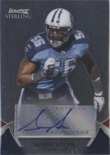 2012 Bowman Sterling Akeem Ayers #120