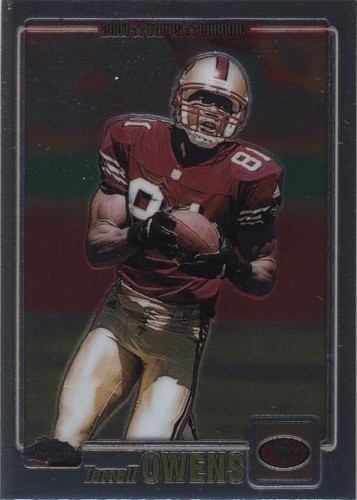 2001 Topps Chrome Terrell Owens #189