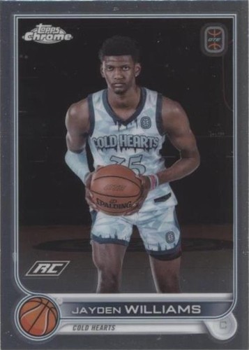 2022-23 Topps Chrome OTE Overtime Elite - Jayden Williams #13