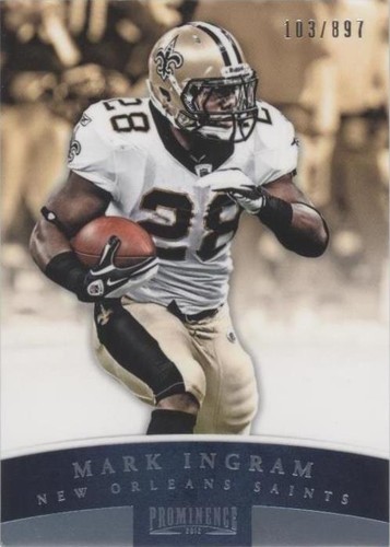 2012 Panini Prominence Mark Ingram #61