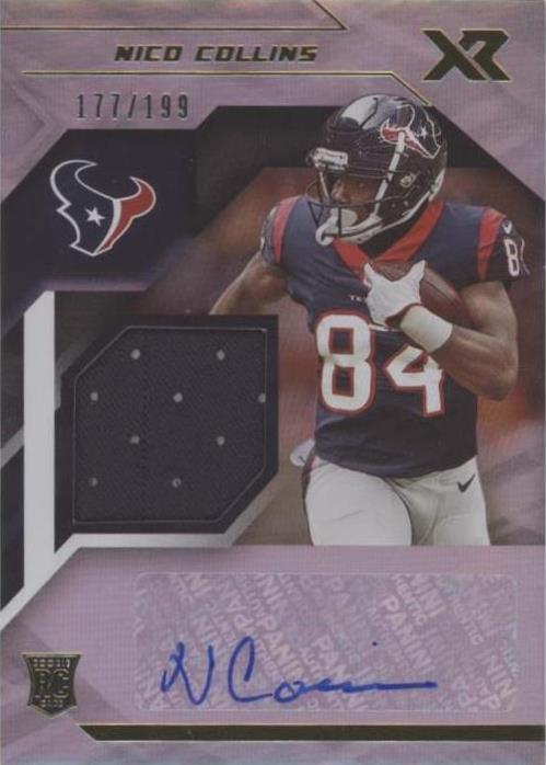 2021 Panini XR Nico Collins #RSA-NCO