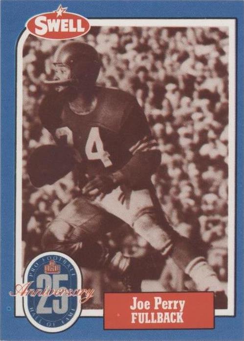 Swell Football Greats 1988 Salón de la Fama Joe Perry #99