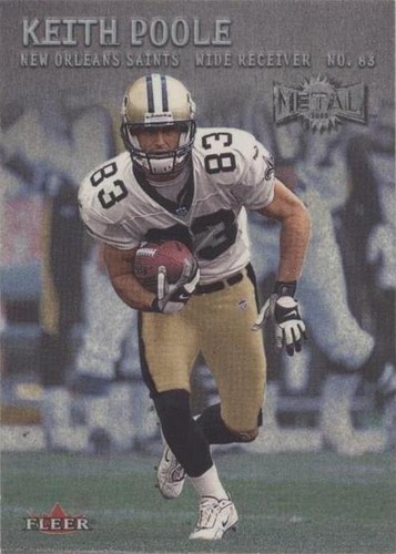 2000 Fleer Metal Keith Poole #142