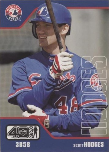 2002 Upper Deck 40 Man - Scott Hodges #734