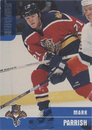 1999-00 In the Game Be A Player Memorabilia - Mark Parrish #180