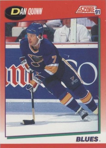 1991-92 Score Canadian - Dan Quinn #62