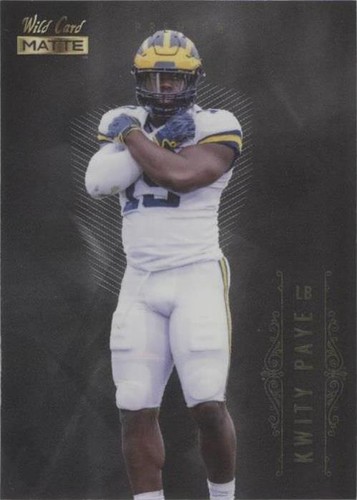 2021 Wild Card Nationals Kwity Paye #MBC-22