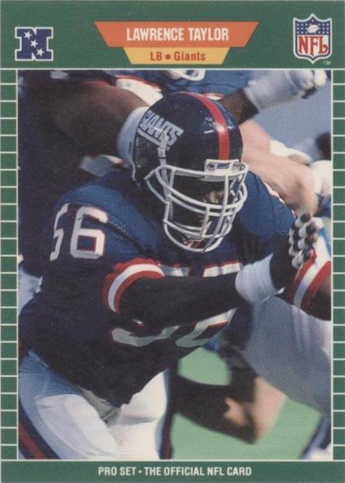Juego profesional Lawrence Taylor 1989 #292