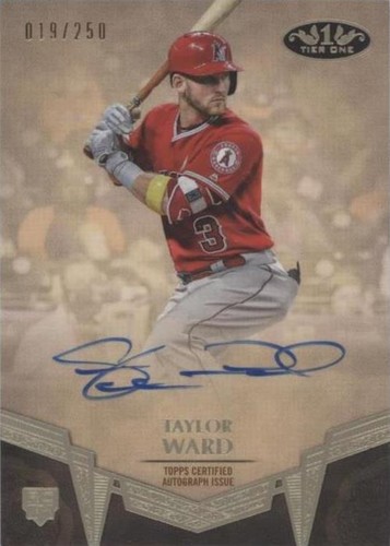 2019 Topps Tier One - Taylor Ward #BA-TW
