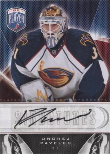 2009-10 Upper Deck Be a Player - Ondrej Pavelec #S-OP