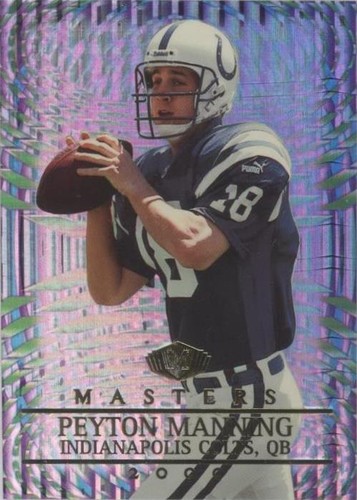 2000 Collector's Edge Masters Peyton Manning #76