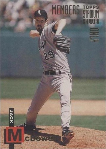 1994 Topps Stadium Club Members Only - Jack McDowell #21