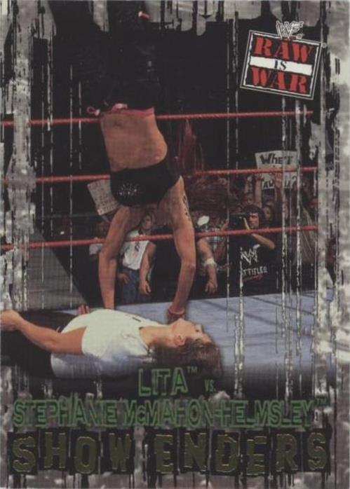 2001 Fleer WWF Raw is War - Lita Stephanie McMahon #99