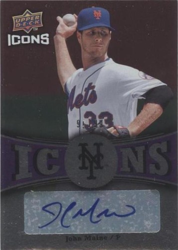 2009 Upper Deck Icons - John Maine #IC-JM