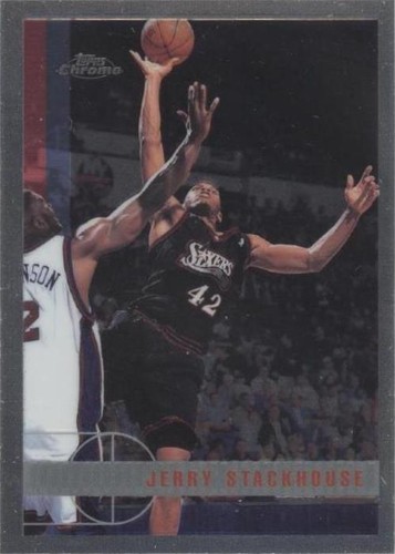 1997-98 Topps Chrome - Jerry Stackhouse #204