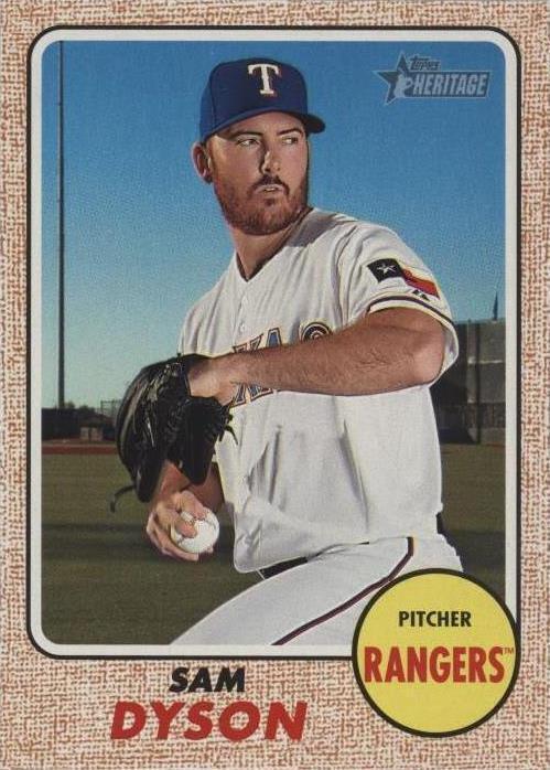 2017 Topps Heritage - Sam Dyson #493