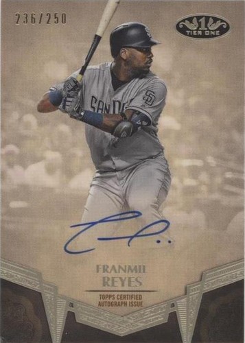 2019 Topps Tier One - Franmil Reyes #BA-FRE