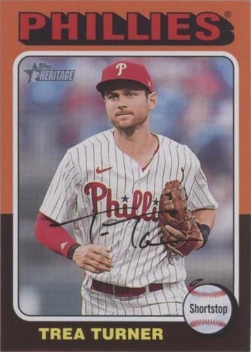 2024 Topps Heritage - Trea Turner #181