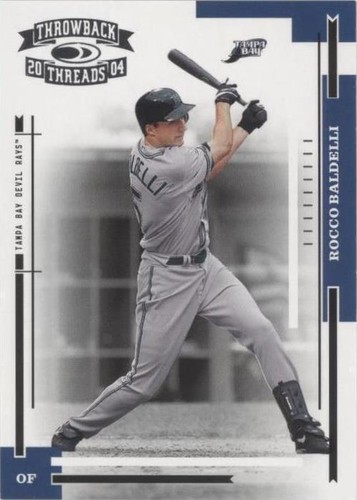 2004 Donruss Throwback Threads - Rocco Baldelli #188