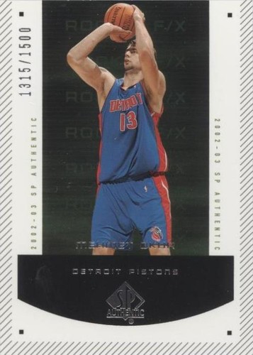 2002-03 SP Authentic - Mehmet Okur #190