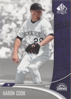 2006 SP Authentic - Aaron Cook #33