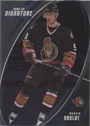 2002-03 In the Game Be A Player Signature Series - Martin Havlat #067