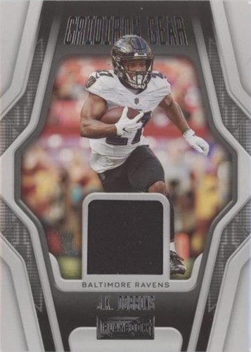 2022 Panini Playbook J.K. Dobbins #GG-17