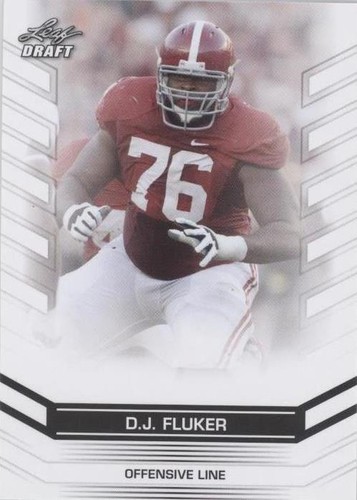 2013 Leaf Draft D.J. Fluker #86