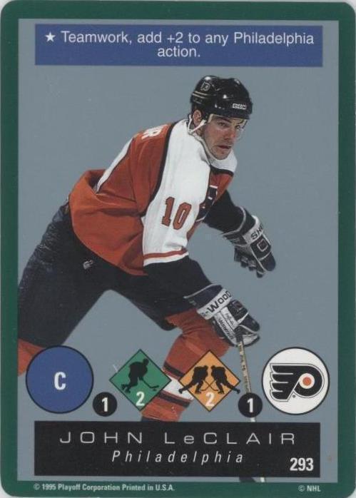1995-96 Playoff One on One Challenge - John LeClair #293