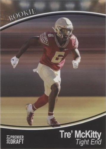2021 Sage Hit Premier Draft High Series Rookie Gold #113 Tre