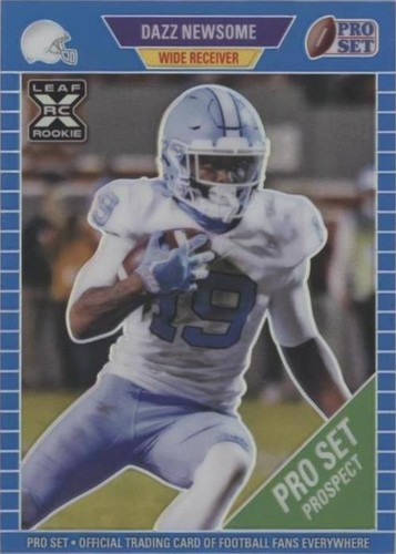 2021 Leaf Pro Set Metal Dazz Newsome #20