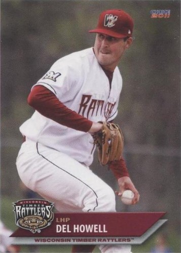 2011 Choice Wisconsin Timber Rattlers - Del Howell #11