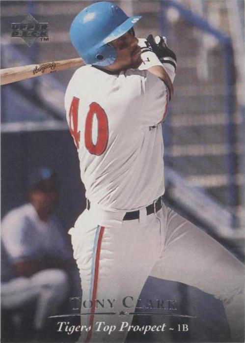 1995 Upper Deck Minor League Top Prospect - Tony Clark #70