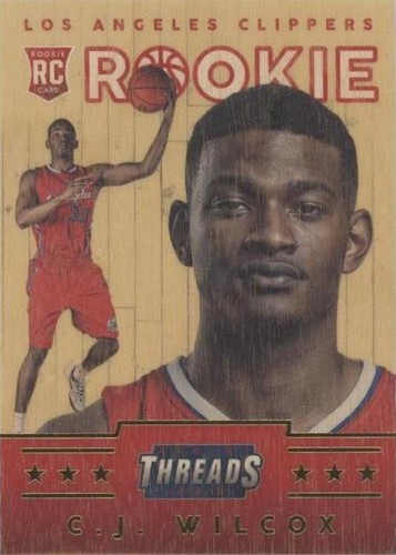 2014-15 Panini Threads - C.J. Wilcox #356